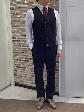 BRICK HOUSE by Tokyo Shirts 熱田イオンモール店さんのコーディネート