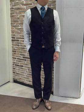 BRICK HOUSE by Tokyo Shirts 熱田イオンモール店さんのコーディネート