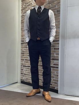 BRICK HOUSE by Tokyo Shirts 熱田イオンモール店さんのコーディネート