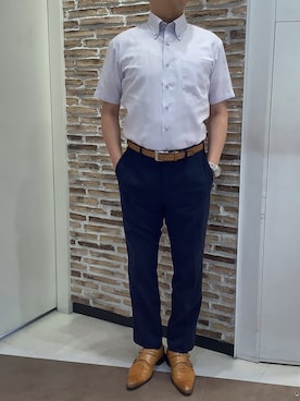 BRICK HOUSE by Tokyo Shirts 熱田イオンモール店さん(メンズ・168cm)の夏コーディネート