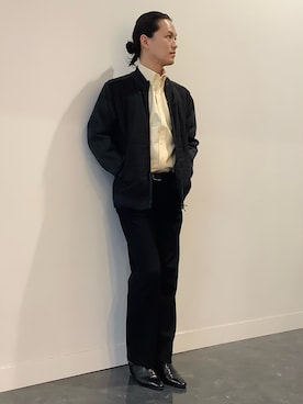 「BRICK HOUSE by TOKYO SHIRT（ブリックハウス）のアイテム（ジャケット/アウター）」を使った、BRICK HOUSE シャツ工房 福井フェアモール店さん（メンズ・167cm）の秋コーディネート