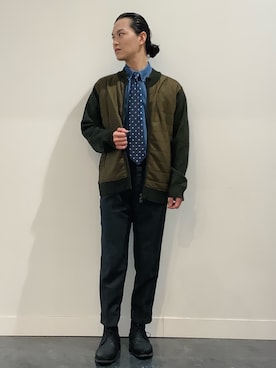 BRICK HOUSE シャツ工房 福井フェアモール店さん（メンズ・167cm）の秋コーディネート