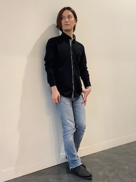 「BRICK HOUSE by TOKYO SHIRT」｜BRICK HOUSE シャツ工房 福井フェアモール店さん（メンズ・167cm）の春コーディネート