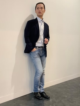「BRICK HOUSE by TOKYO SHIRT」｜BRICK HOUSE シャツ工房 福井フェアモール店さん（メンズ・167cm）の夏コーディネート