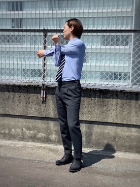 BRICK HOUSE シャツ工房 福井フェアモール店さん（メンズ・167cm）の春コーディネート