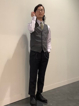 BRICK HOUSE シャツ工房 福井フェアモール店さんのコーディネート