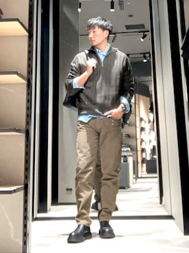 Yoshiさん（メンズ・181cm）の秋コーディネート