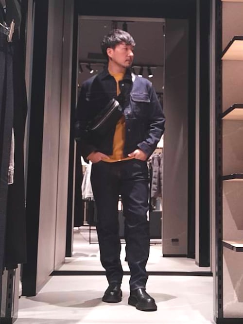 A|X アルマーニ エクスチェンジ】ICON ダークブルーウォッシュ デニム