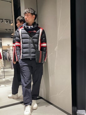 「アイテム（シューズ）」を使った、Yoshiさん（メンズ・181cm・30代）の冬コーディネート