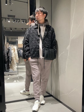 「おでかけコーデ」｜Yoshiさん（メンズ・181cm）の冬コーディネート