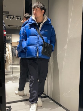 「アイテム（シューズ）」を使った、Yoshiさん（メンズ・181cm・30代）の冬コーディネート