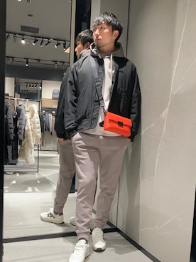 「おでかけコーデ」｜Yoshiさん（メンズ・181cm）の冬コーディネート