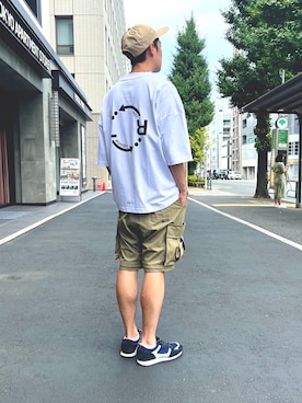 「narifuri（ナリフリ）のアイテム」を使った、oga0908さん（メンズ・170cm）の夏コーディネート