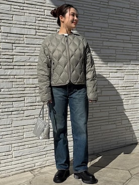 源さん（レディース・150cm）の冬コーディネート