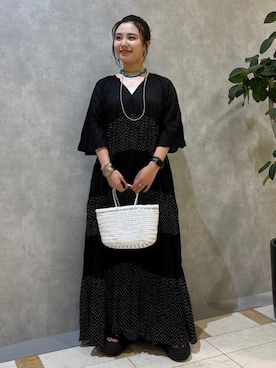 「シップス フォー ウィメン(SHIPS for women)」｜源さん（レディース・150cm）の夏コーディネート
