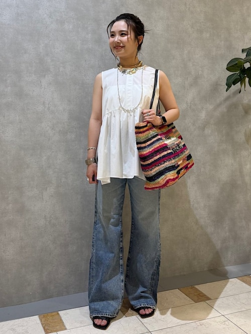 最終値下げships別注　アッパーハイツフレアデニム SHIPS別注】upper hights:50th ANNIV FLARE DENIM（デニムパンツ
