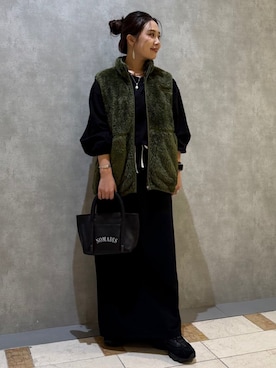 「SHIPS（シップス）のアイテム（スウェット）」を使った、源さん（レディース・150cm）の秋コーディネート