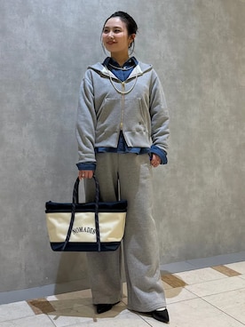 「SHIPS（シップス）のアイテム（トップス）」を使った、源さん（レディース・150cm）の春コーディネート