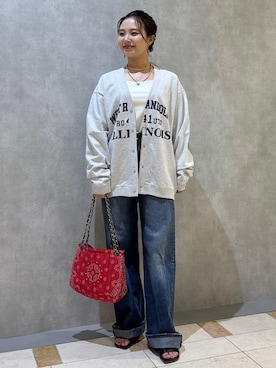 「Odub（オーダブ）のアイテム」を使った、源さん（レディース・150cm）の秋コーディネート