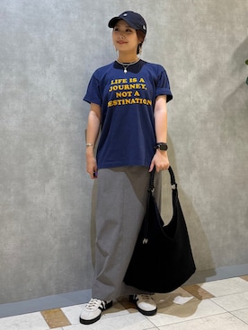 「SHIPS（シップス）のアイテム」を使った、源さん（レディース・150cm）の夏コーディネート