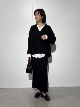 Minamiさん(レディース・157cm)の冬コーディネート