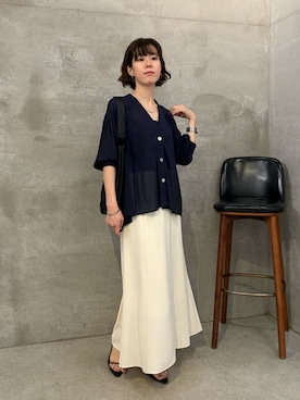 Minamiさん（レディース・157cm）の夏コーディネート