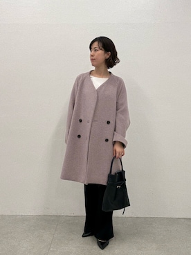 「アイテム（その他アウター）」を使った、Minamiさん（骨格ウェーブ・レディース・157cm）の秋コーディネート