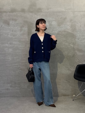 Q.anos/ブルージュデニム/WEB限定/新サイズ展開を使った人気