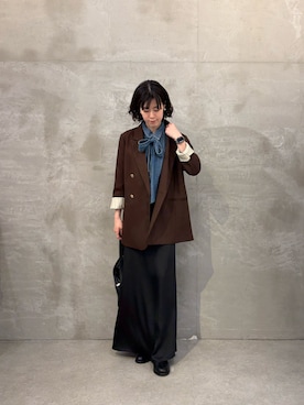 Minamiさん（レディース・157cm）の秋コーディネート