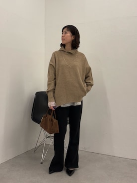 Minamiさん（レディース・157cm）の秋コーディネート