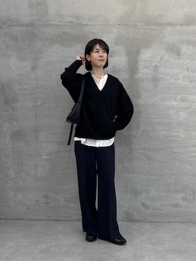 Minamiさん(レディース・157cm)の冬コーディネート