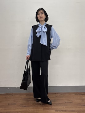 Minamiさん(レディース・157cm)の冬コーディネート