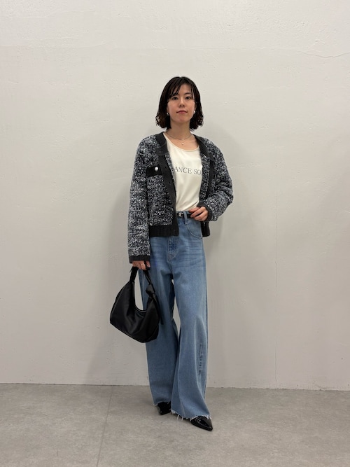 Q.anos/ブルージュデニム/WEB限定/新サイズ展開（デニムパンツ