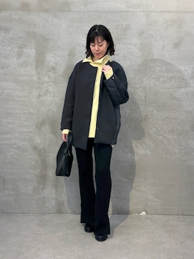 「アイテム（アクセサリー）」を使った、Minamiさん（レディース・157cm）の秋コーディネート