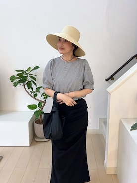 「fifth（フィフス）のアイテム」を使った、KAORUさん（レディース・167cm）の夏コーディネート