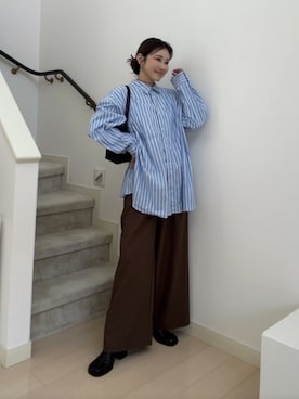 「coca（coca）（コカ）のアイテム」を使った、kaoruozwさん（レディース・167cm）の秋コーディネート