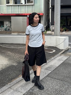 「feepur（フェピュール）のアイテム」を使った、hanaettttyさん（レディース・156cm）の夏コーディネート