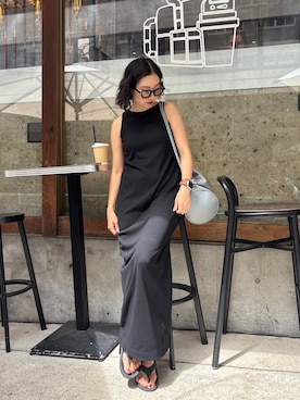 「OOFOS（ウーフォス）のアイテム」を使った、hanaettttyさん（骨格ウェーブ・レディース・156cm）の夏コーディネート