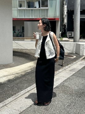 「150cm台コーデ」｜「アイテム（ワンピース/ドレス）」を使った、hanaettttyさん（レディース・156cm）の夏コーディネート