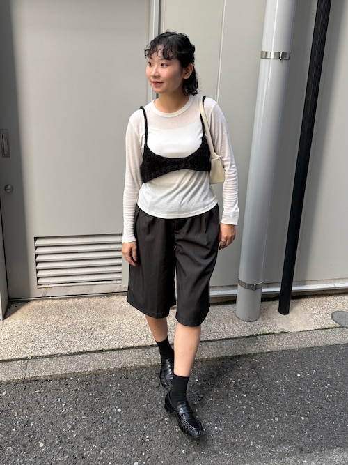【セットアップ可】バミューダパンツ