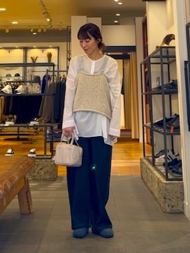 「アイテム（パンツ）」を使った、maiさん（レディース・156cm・40代）の秋コーディネート