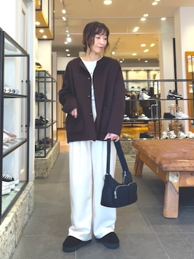 「アイテム（その他アウター）」を使った、maiさん（レディース・156cm・40代）の秋コーディネート