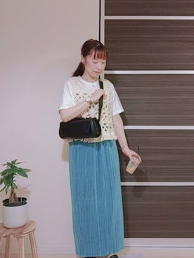 「CIENA（シエナ）のアイテム」を使った、mayoさん（レディース・160cm）の夏コーディネート