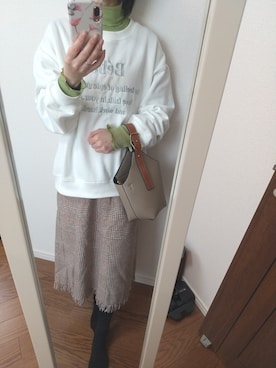 「春カラー」｜「アイテム（腕時計）」を使った、bobuzyosiさん（レディース・159cm）の春コーディネート