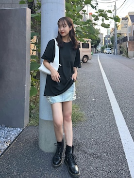 「FOG ESSENTIALS（エフオージーエッセンシャルズ）のアイテム」を使った、onecoloryさん（レディース・157cm）の夏コーディネート