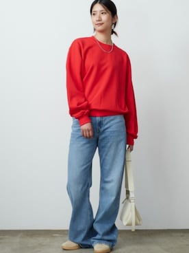 「adidas（アディダス）のadidas/アディダス TOBACCO アディダスオリジナルス タバコ スニーカー 秋 秋服 2026年秋冬（スニーカー、ブラウン系）」を使った、rooptokyo_irさん（レディース・160cm）の秋コーディネート