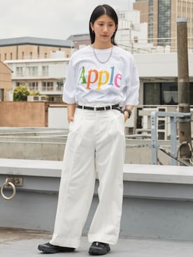 「Chick（チック）のアイテム」を使った、rooptokyo_irさん（レディース・160cm）の夏コーディネート