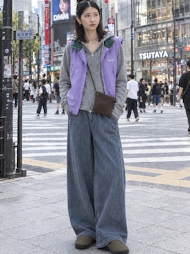 「ROOPTOKYO（ループトウキョウ）のアイテム」を使った、rooptokyo_irさん（レディース・160cm）の秋コーディネート