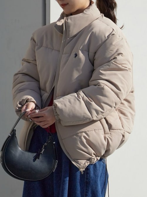 U.S. POLO ASSN./ユーエスポロアッスン ワンポイントロゴ 中綿