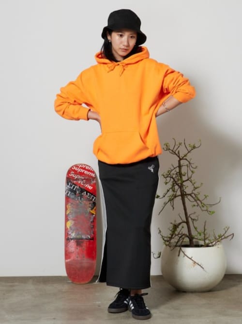 GILDAN/ギルダン 8.0ozヘビーブレンド オーバーサイズ プルオーバーパーカー 裏起毛 秋服 2026年秋冬